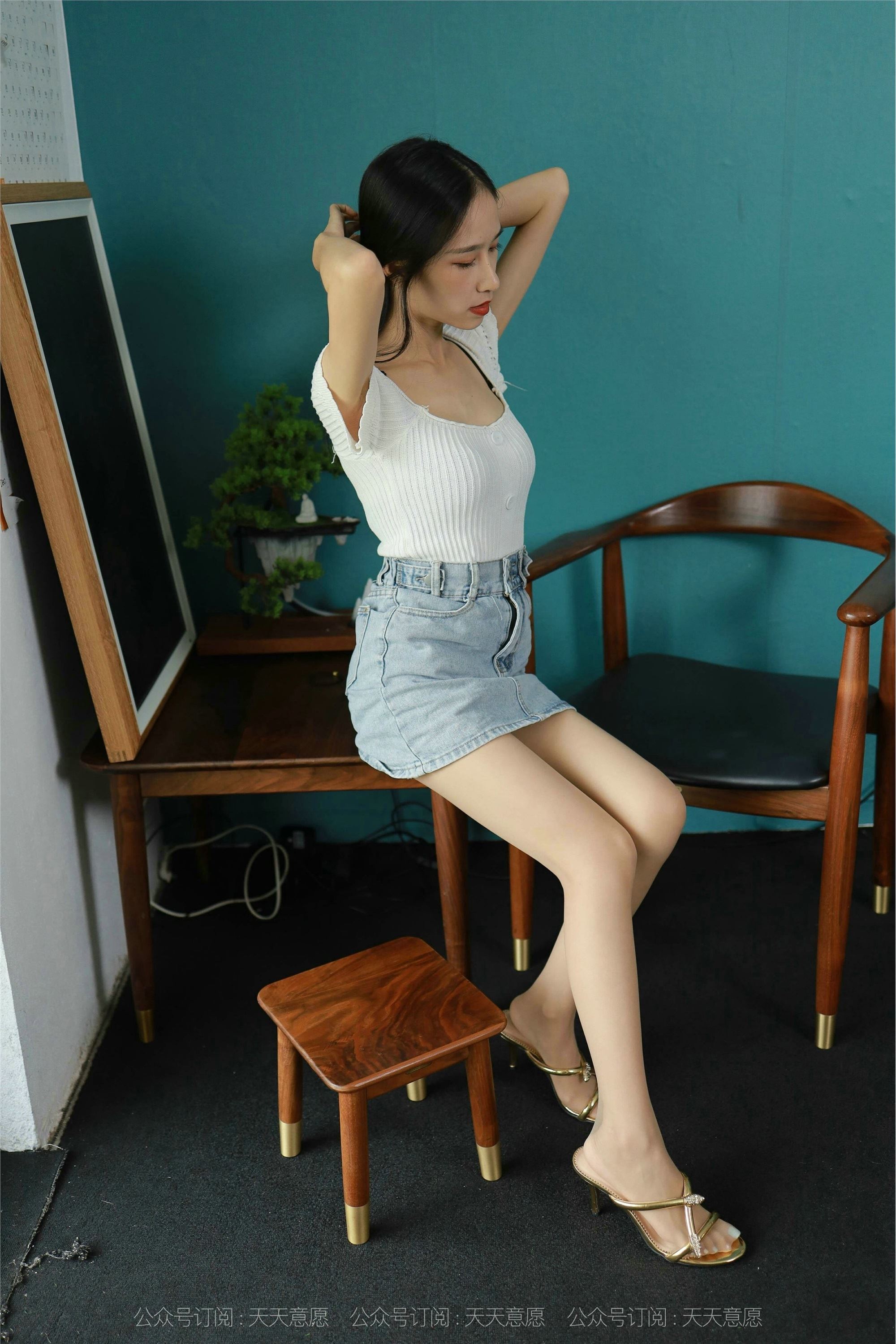 IESS异思趣向  2021.09.26 丝享家930：美子《清新牛仔裤》